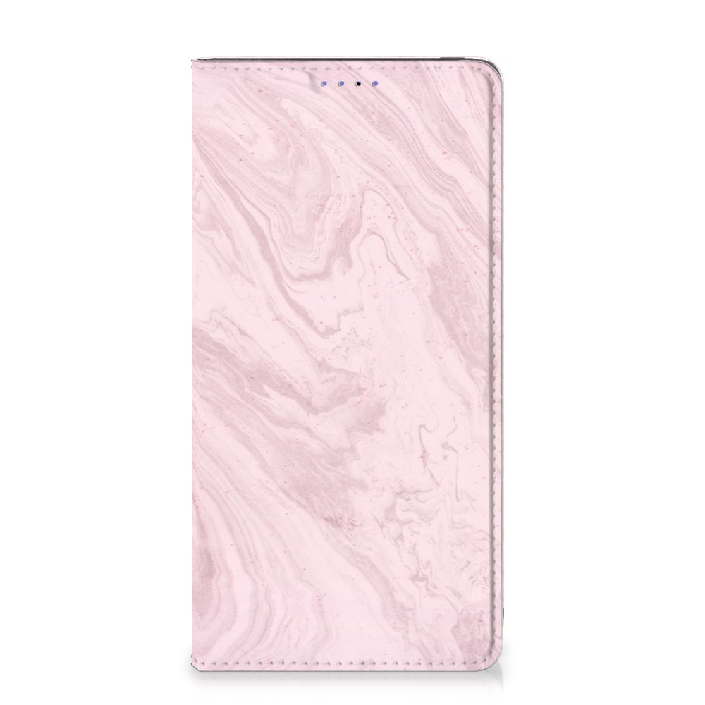 Samsung Galaxy A51 Standcase Marble Pink - Origineel Cadeau Vriendin