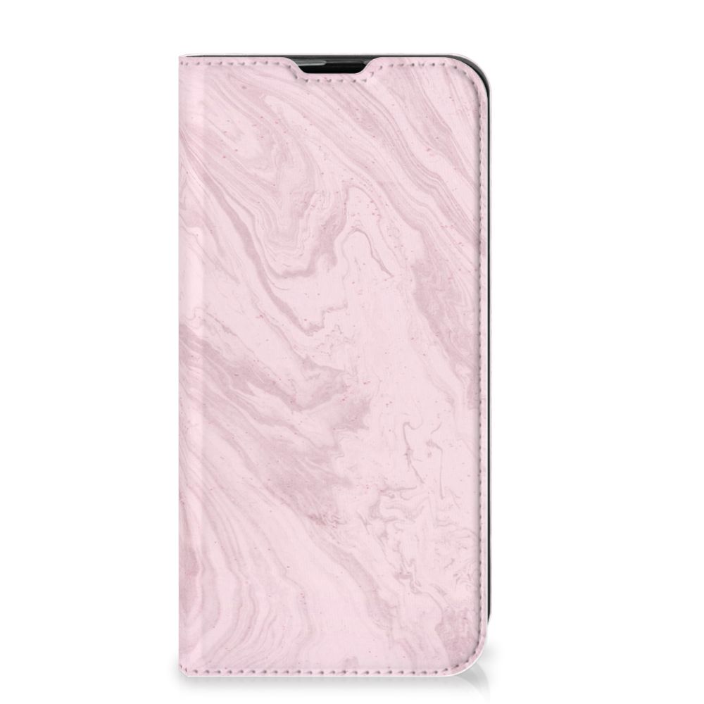 Nokia 2.3 Standcase Marble Pink - Origineel Cadeau Vriendin