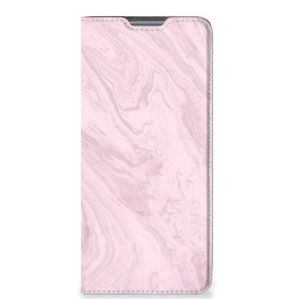 Xiaomi 12 Pro Standcase Marble Pink - Origineel Cadeau Vriendin