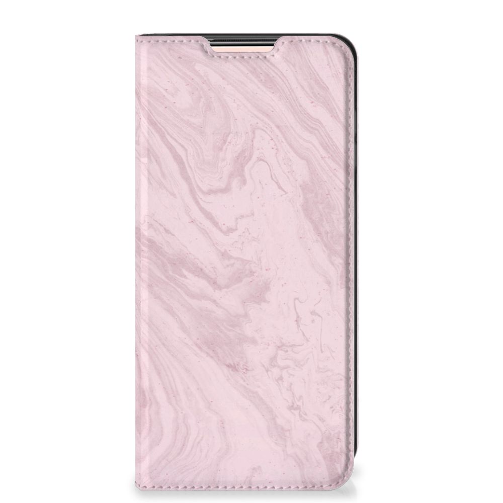 Xiaomi Redmi Note 10/10T 5G | Poco M3 Pro Standcase Marble Pink - Origineel Cadeau Vriendin