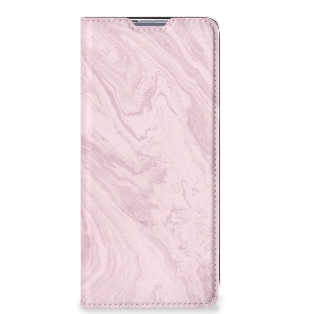OnePlus 8 Standcase Marble Pink - Origineel Cadeau Vriendin