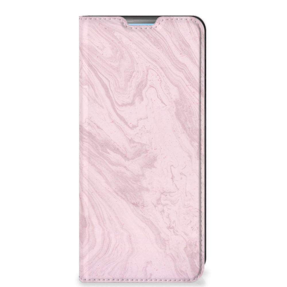 OPPO A74 4G Standcase Marble Pink - Origineel Cadeau Vriendin