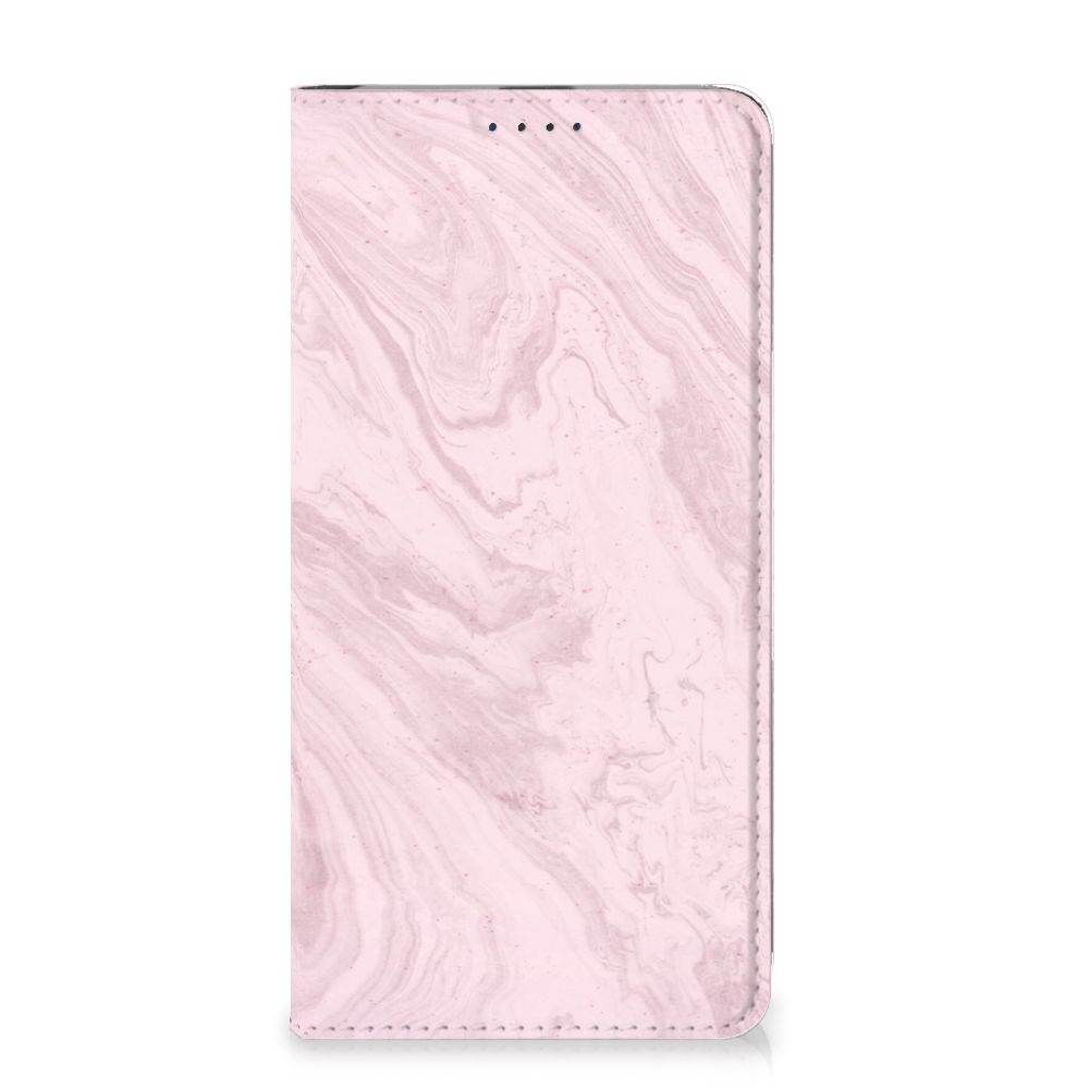 Samsung Galaxy A20e Standcase Marble Pink - Origineel Cadeau Vriendin