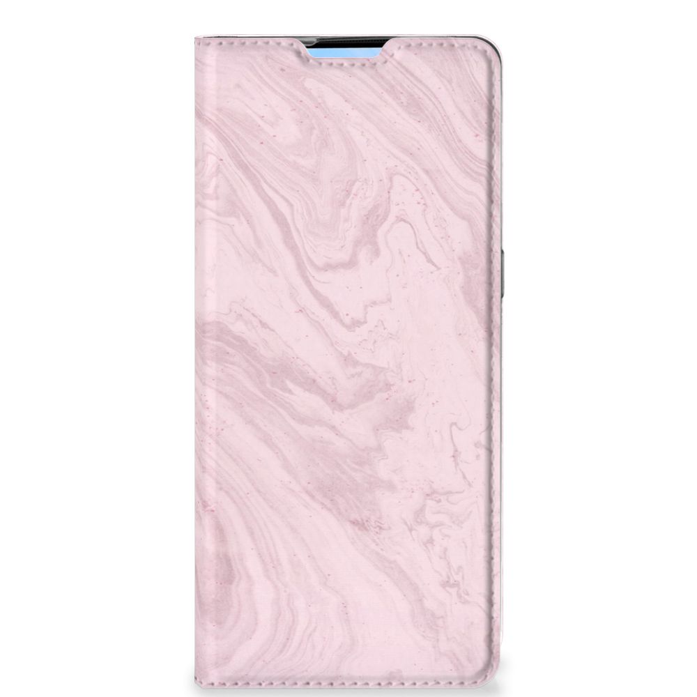 OPPO Reno4 Pro 5G Standcase Marble Pink - Origineel Cadeau Vriendin