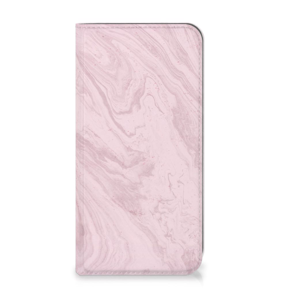Apple iPhone Xs Max Standcase Marble Pink - Origineel Cadeau Vriendin