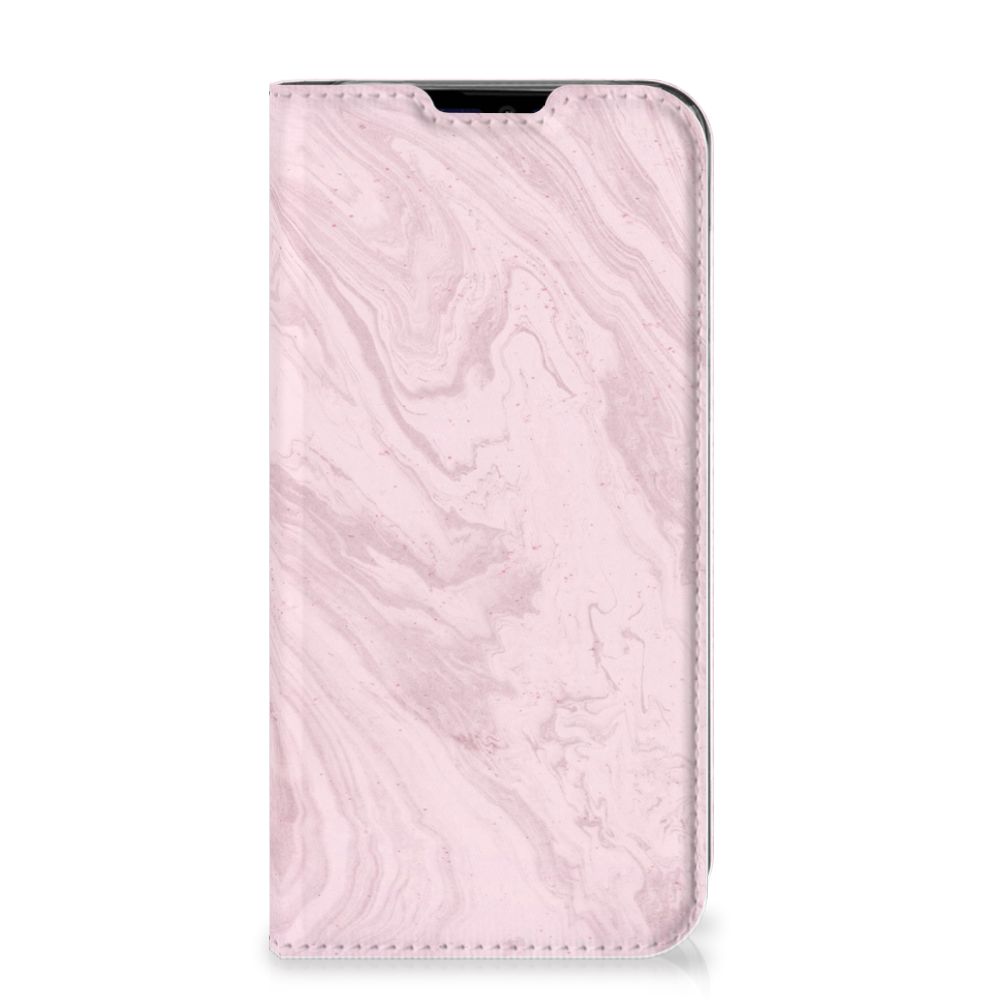 Nokia 2.2 Standcase Marble Pink - Origineel Cadeau Vriendin