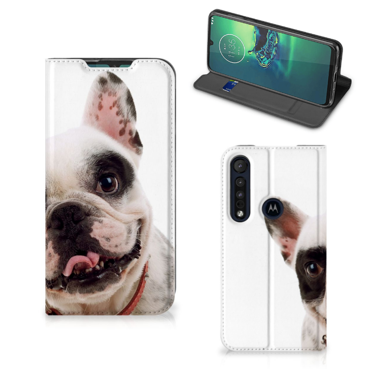 Motorola G8 Plus Hoesje maken Franse Bulldog