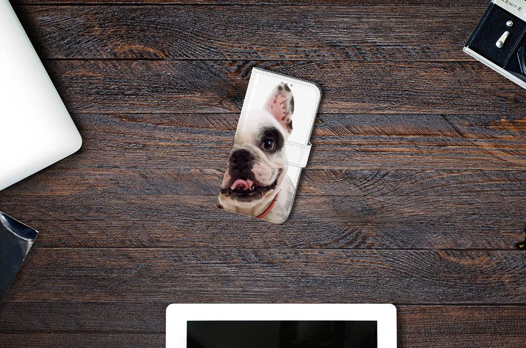 OnePlus Nord Telefoonhoesje met Pasjes Franse Bulldog