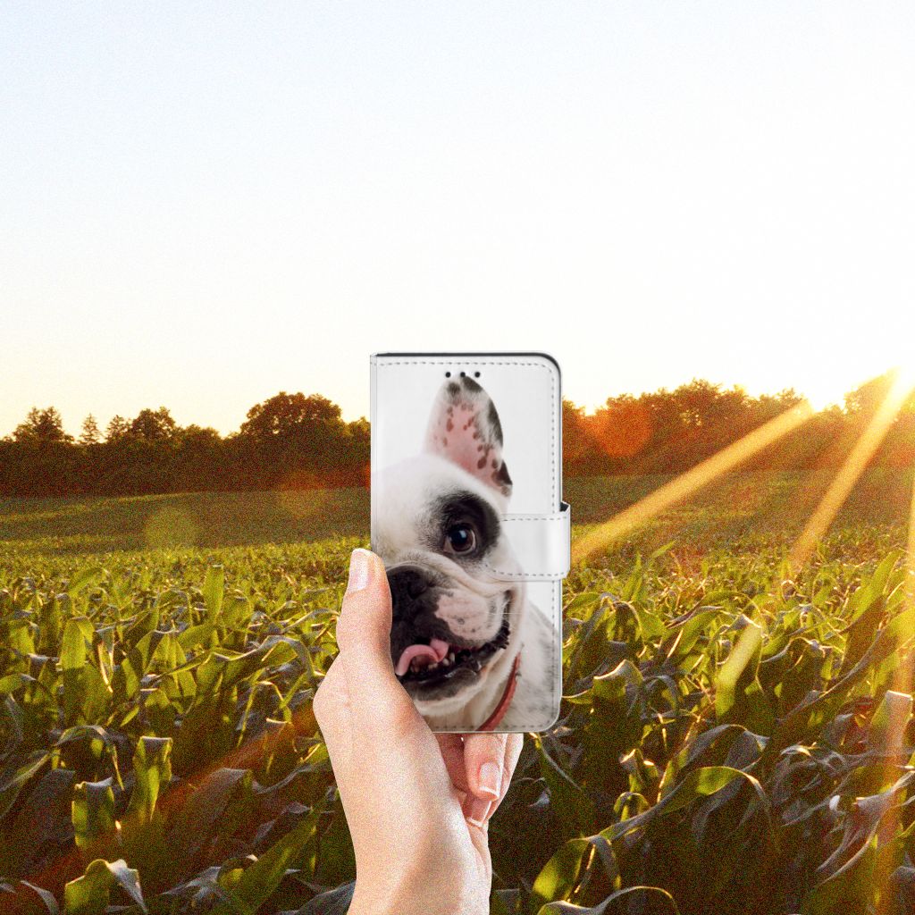 Xiaomi Mi 9 SE Telefoonhoesje met Pasjes Franse Bulldog