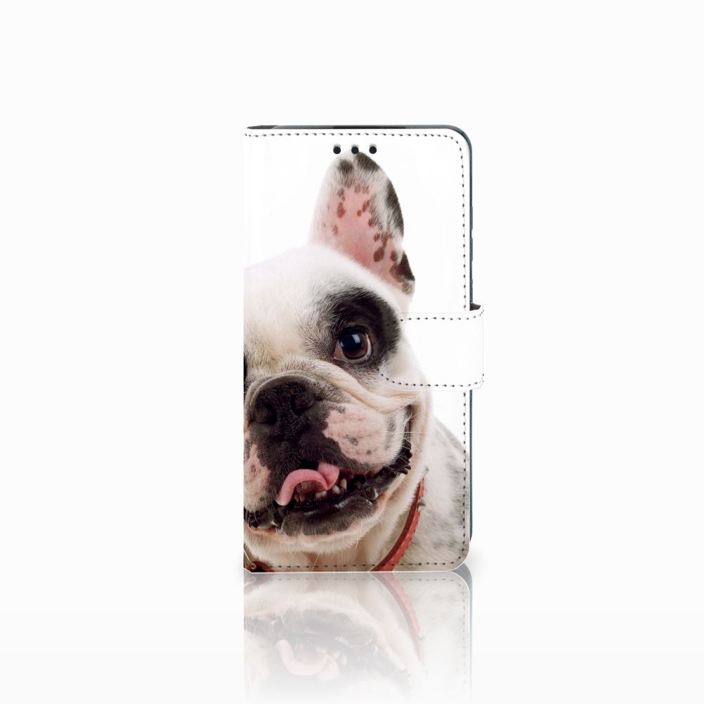 Huawei P30 Telefoonhoesje met Pasjes Franse Bulldog