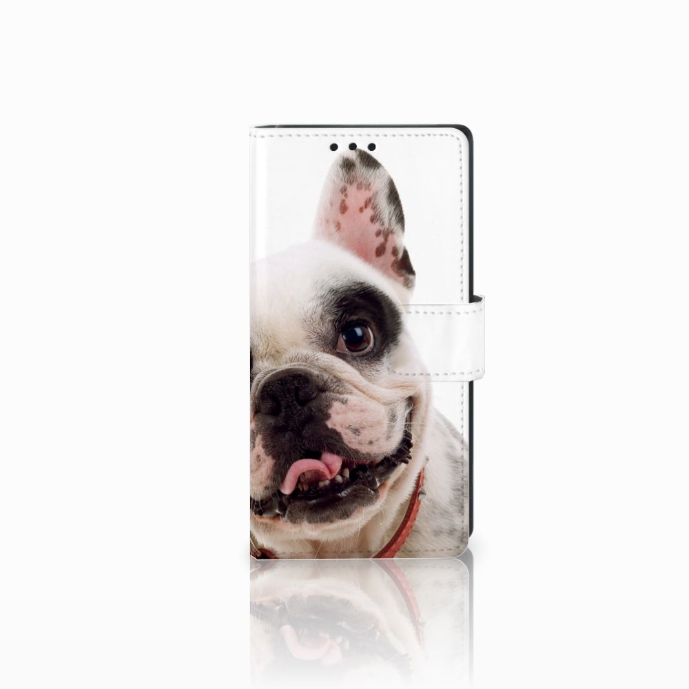 Sony Xperia XA1 Telefoonhoesje met Pasjes Franse Bulldog