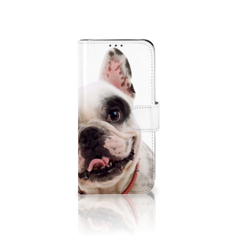 Samsung Galaxy A20e Telefoonhoesje met Pasjes Franse Bulldog