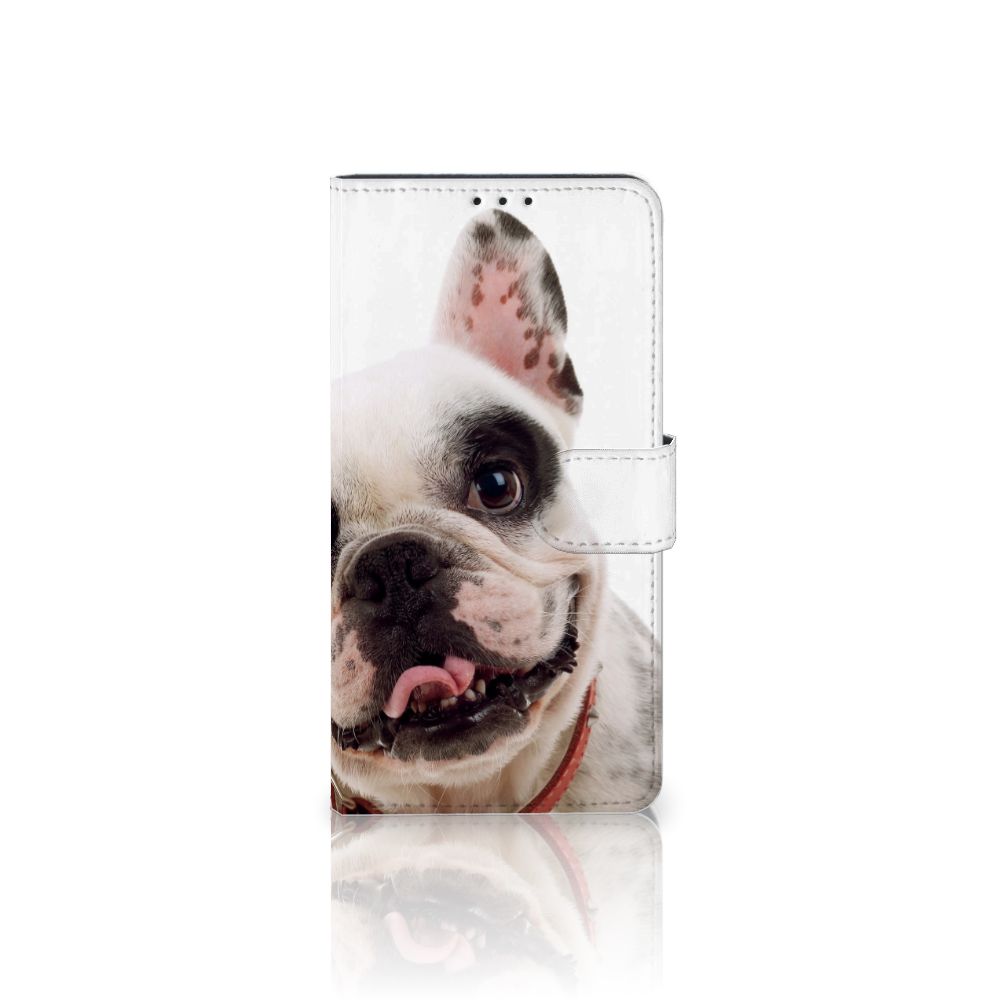 Xiaomi Mi Note 10 Pro Telefoonhoesje met Pasjes Franse Bulldog