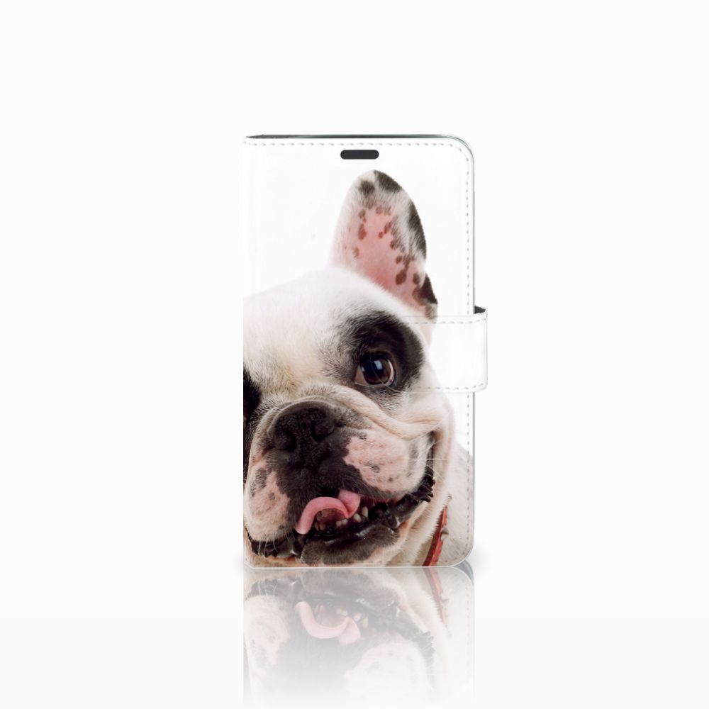 Motorola Moto G5 Telefoonhoesje met Pasjes Franse Bulldog