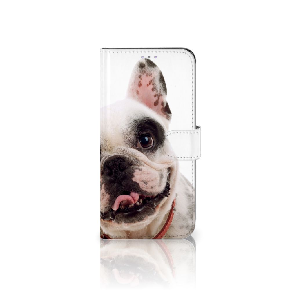 Samsung Galaxy A31 Telefoonhoesje met Pasjes Franse Bulldog