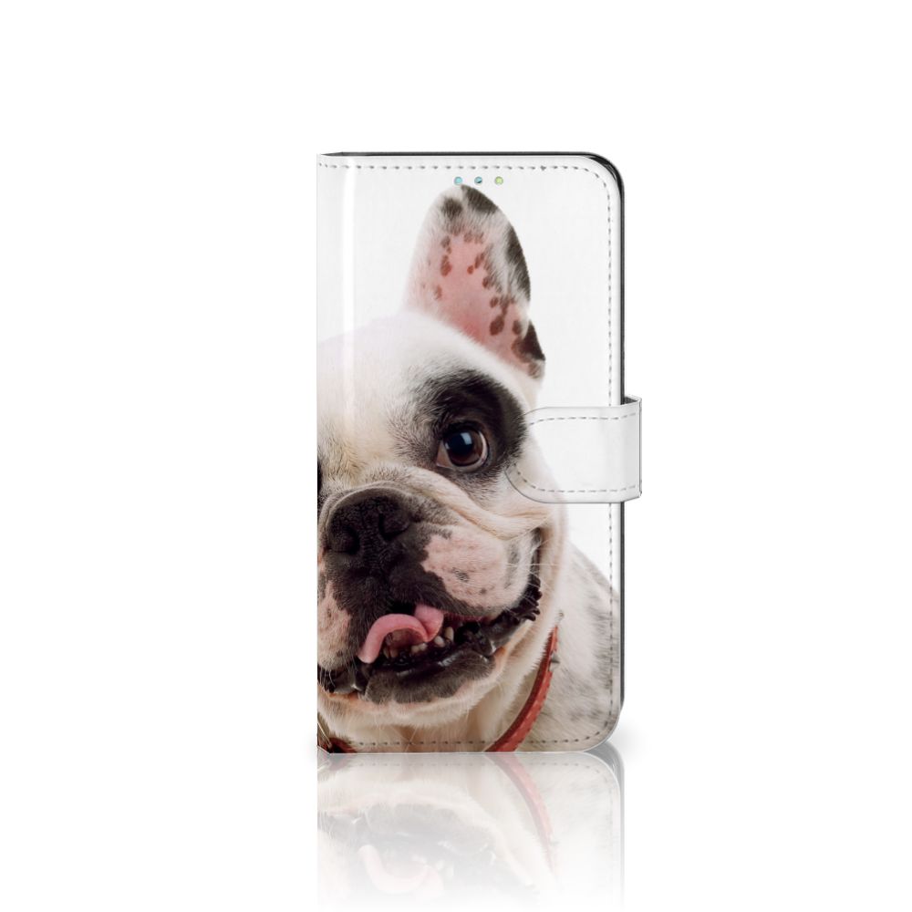 Samsung Galaxy A52 Telefoonhoesje met Pasjes Franse Bulldog