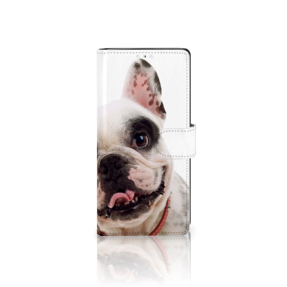 Samsung Galaxy Note 10 Telefoonhoesje met Pasjes Franse Bulldog