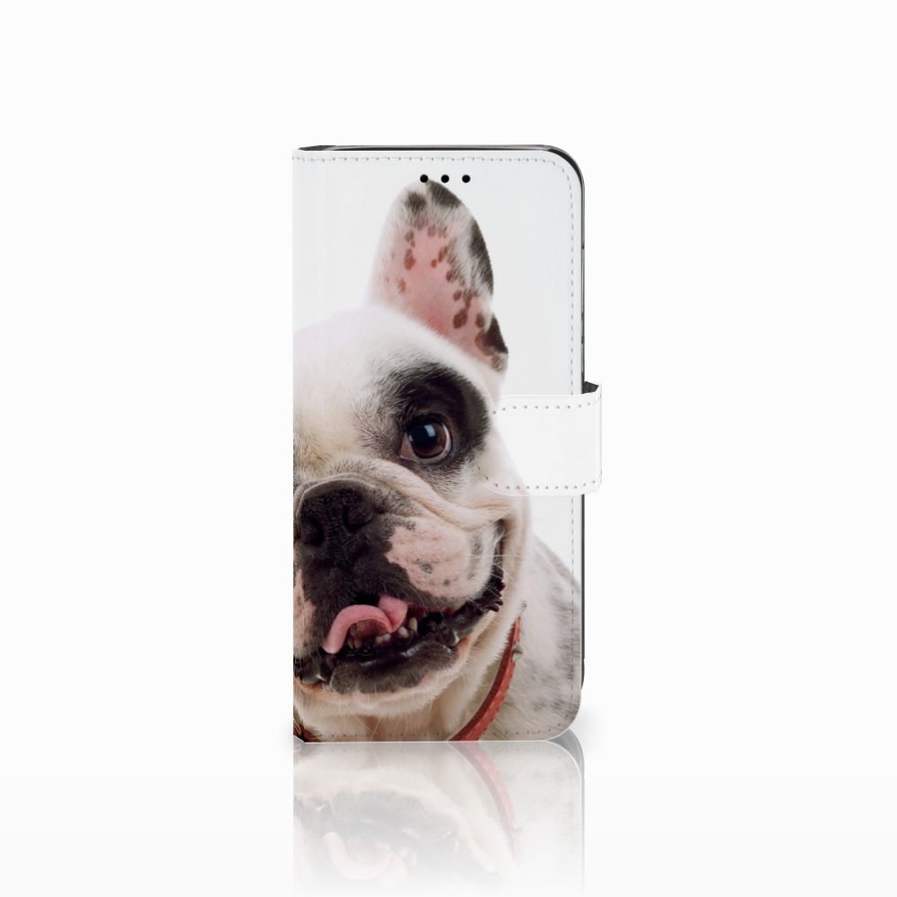 Huawei P20 Lite Telefoonhoesje met Pasjes Franse Bulldog