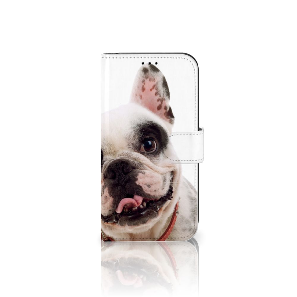 Apple iPhone 11 Telefoonhoesje met Pasjes Franse Bulldog