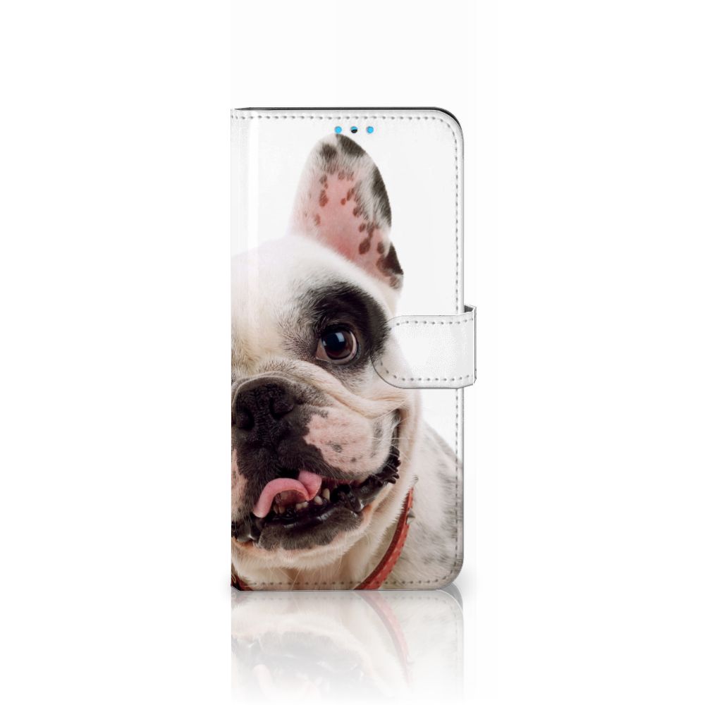 Xiaomi Redmi 10 Telefoonhoesje met Pasjes Franse Bulldog