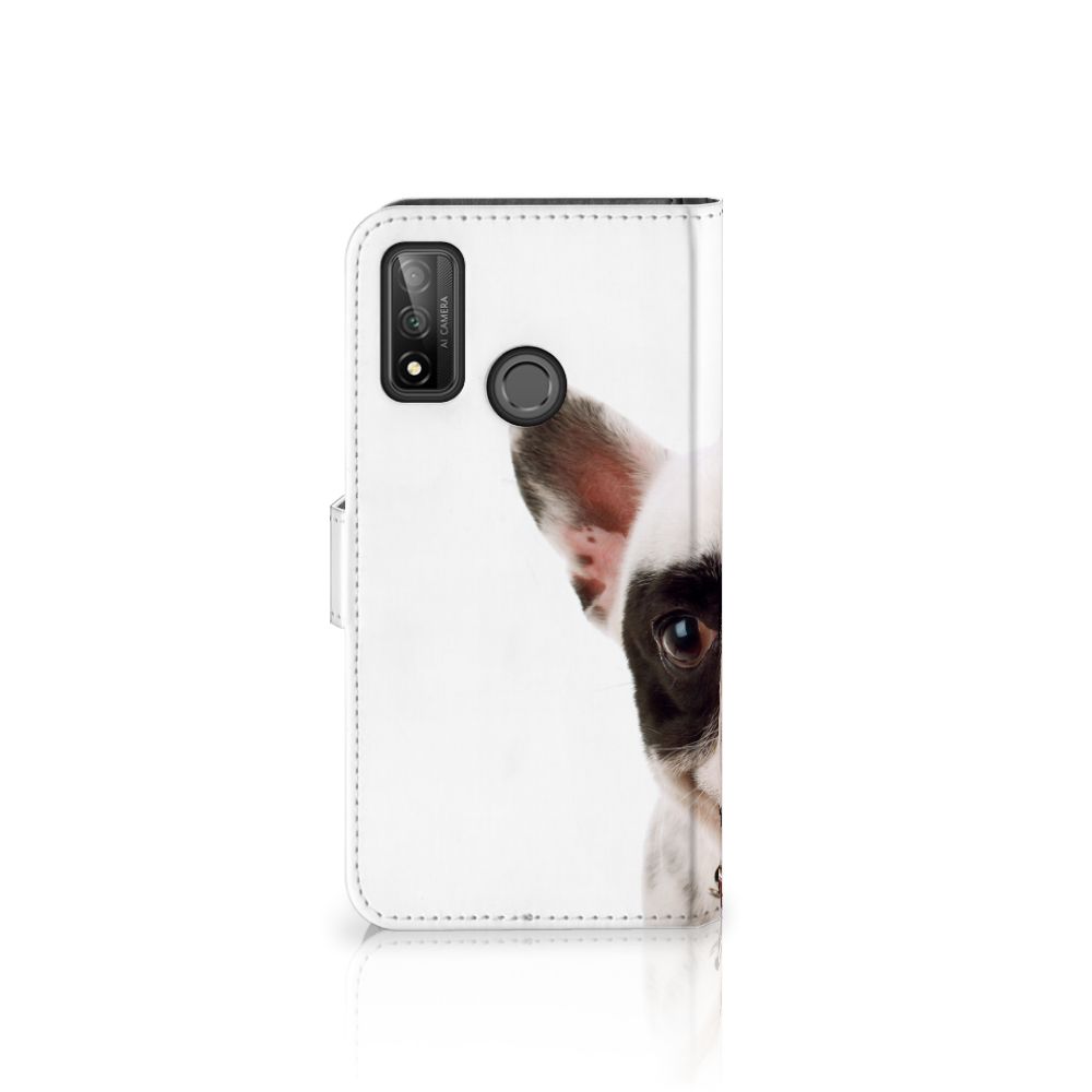 Huawei P Smart 2020 Telefoonhoesje met Pasjes Franse Bulldog