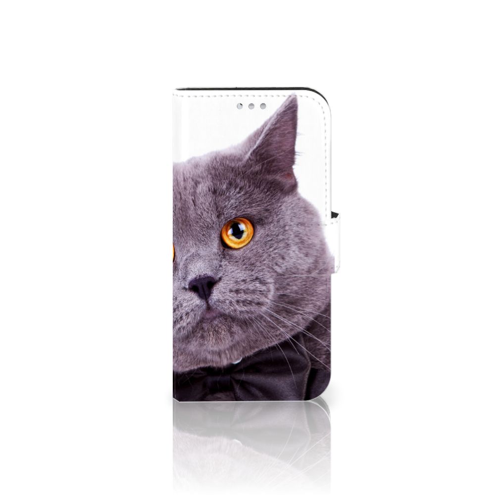 Samsung Galaxy S7 Telefoonhoesje met Pasjes Kat
