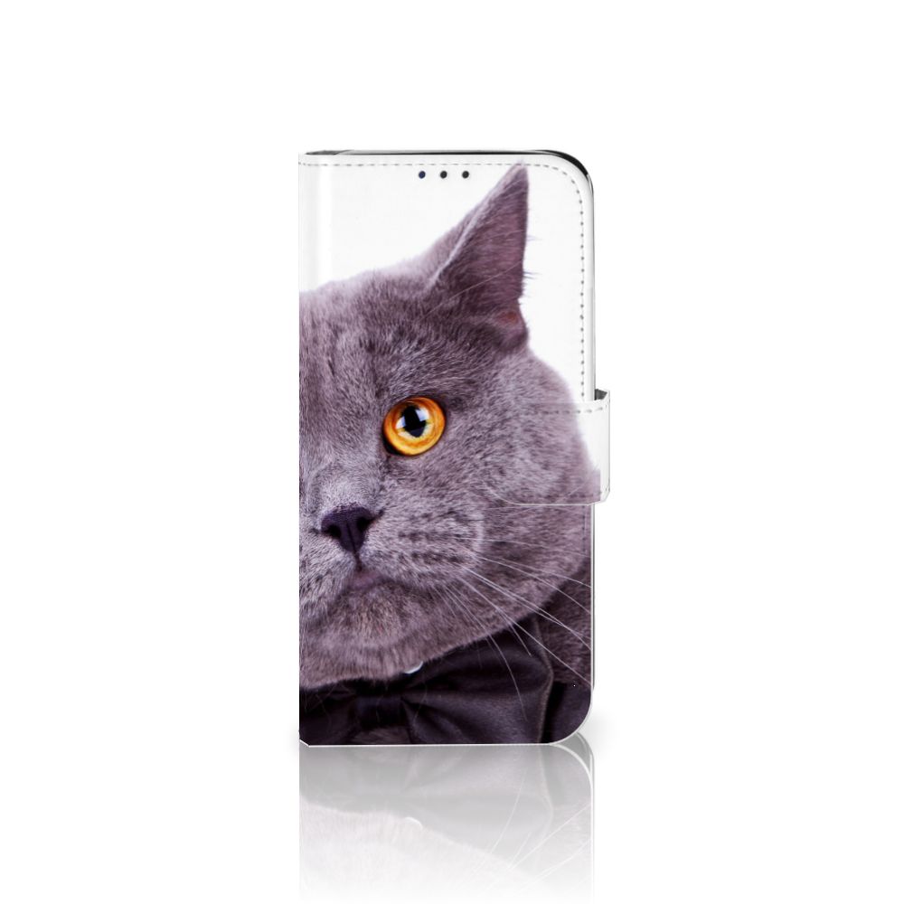 Samsung Galaxy A20e Telefoonhoesje met Pasjes Kat