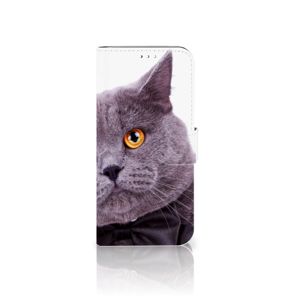 Samsung Galaxy S10 Plus Telefoonhoesje met Pasjes Kat