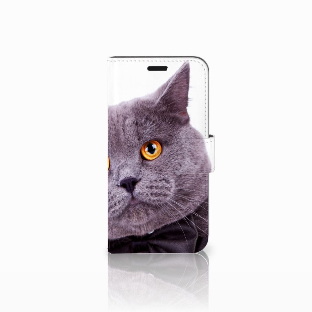 Huawei Nova Telefoonhoesje met Pasjes Kat