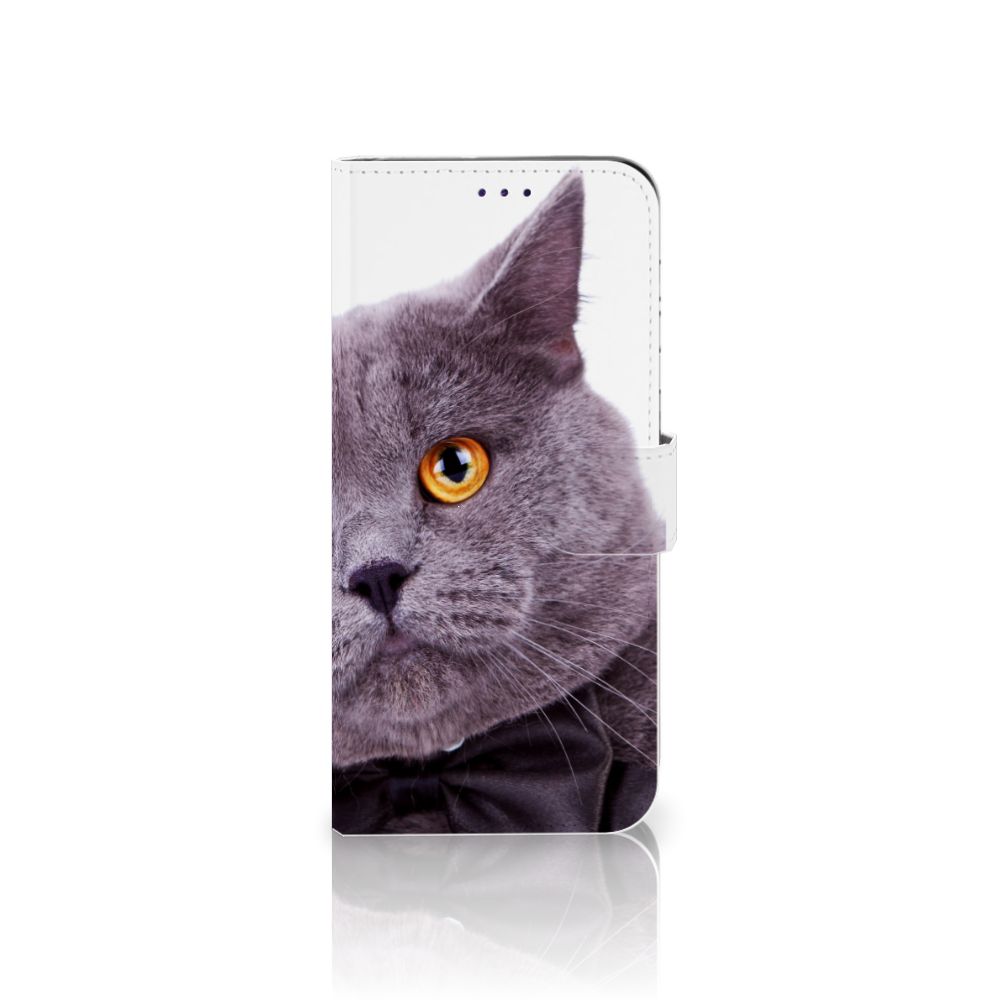 Samsung Galaxy A50 Telefoonhoesje met Pasjes Kat