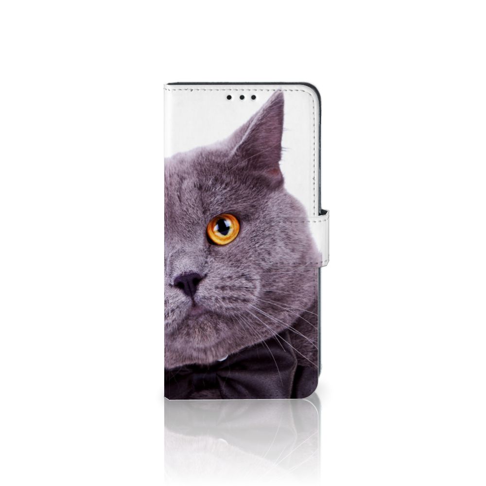 Samsung Galaxy M31 Telefoonhoesje met Pasjes Kat