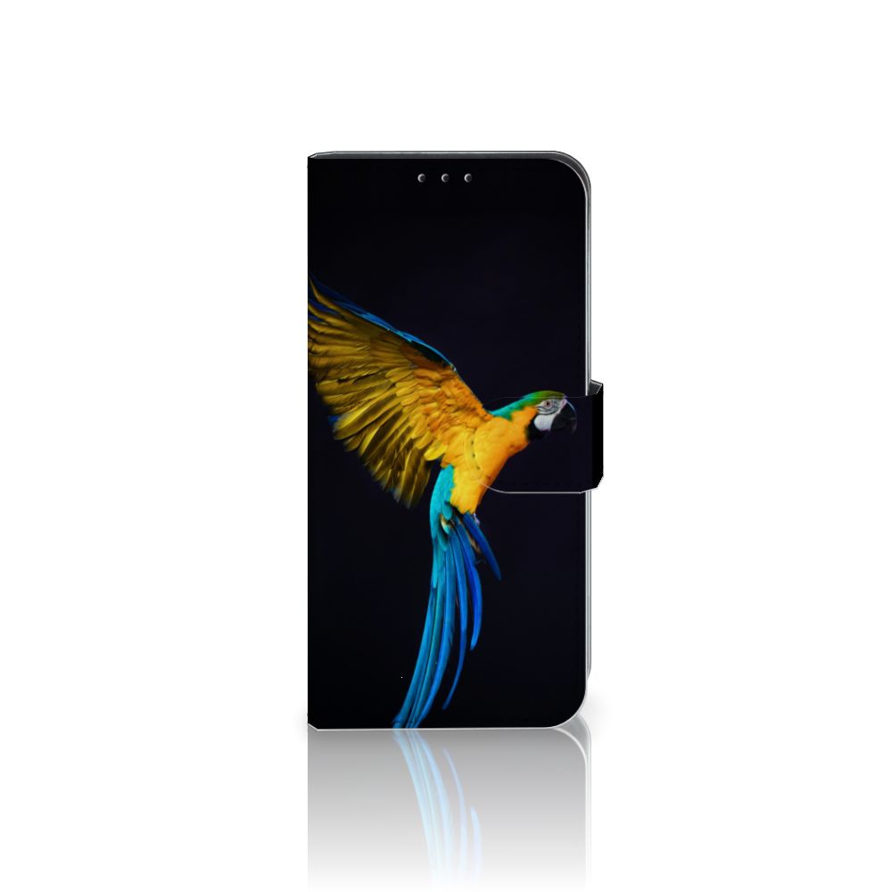 Xiaomi Mi A3 Telefoonhoesje met Pasjes Papegaai
