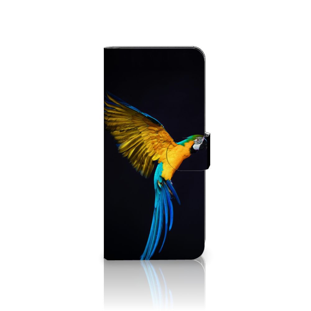 Samsung Galaxy A53 Telefoonhoesje met Pasjes Papegaai