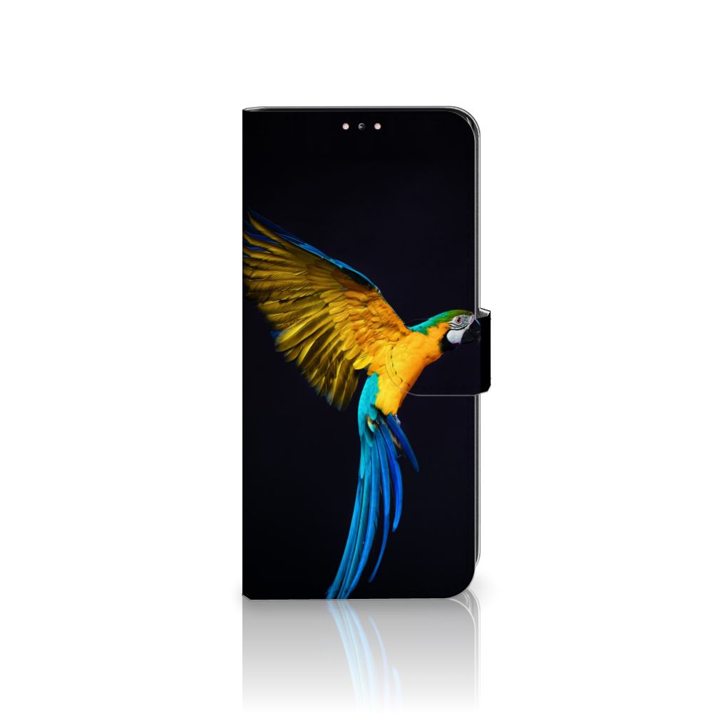 Samsung Galaxy Note 20 Telefoonhoesje met Pasjes Papegaai