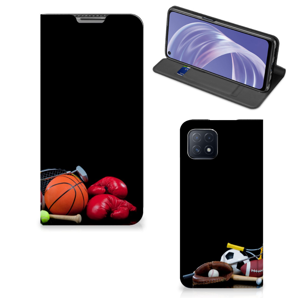 OPPO A73 5G Hippe Standcase Sports