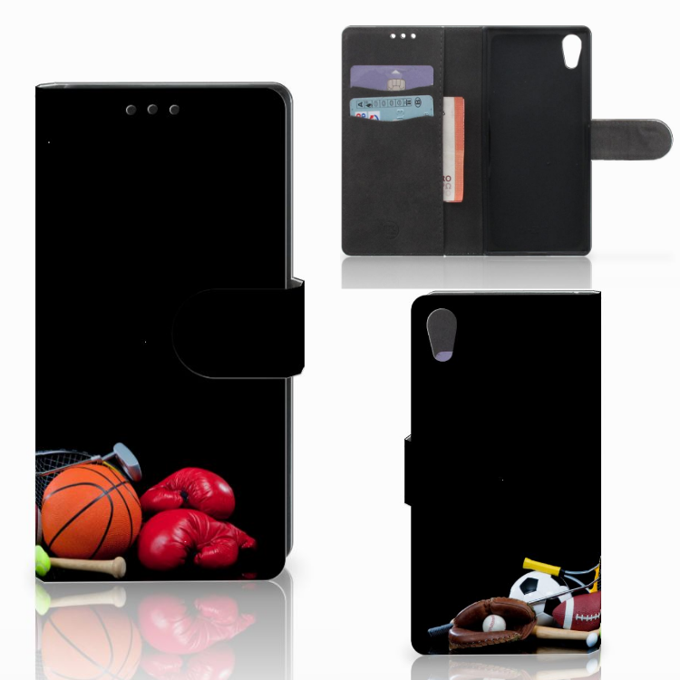 Sony Xperia XA1 Wallet Case met Pasjes Sports