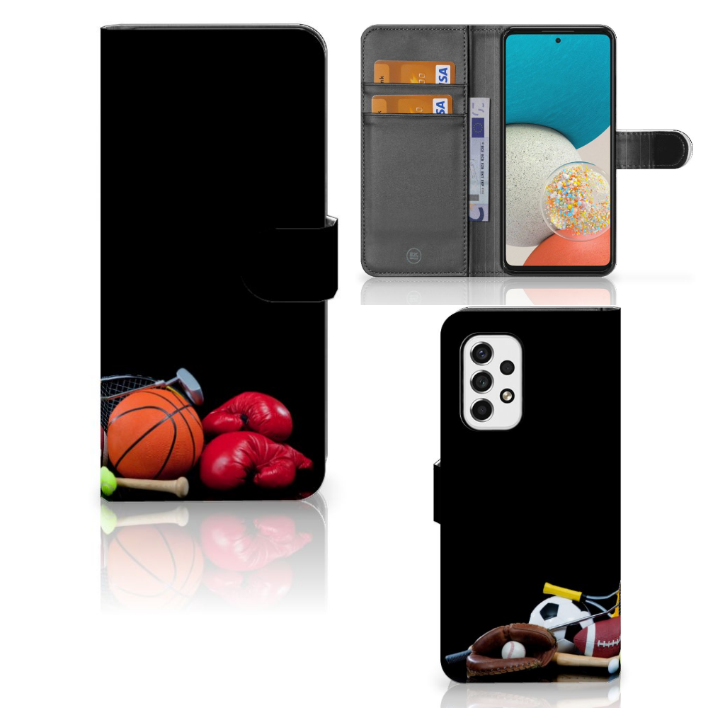 Samsung Galaxy A53 Wallet Case met Pasjes Sports