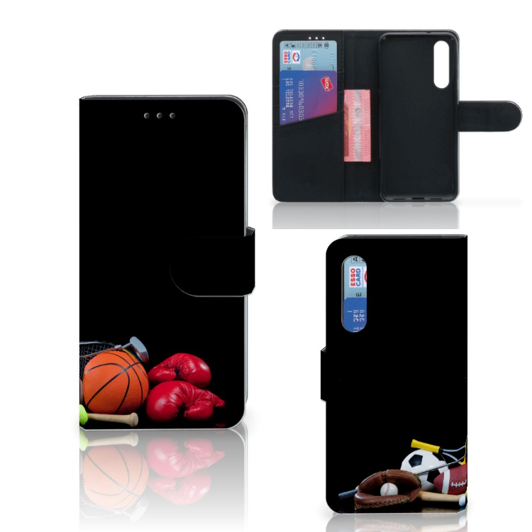 Xiaomi Mi 9 SE Wallet Case met Pasjes Sports