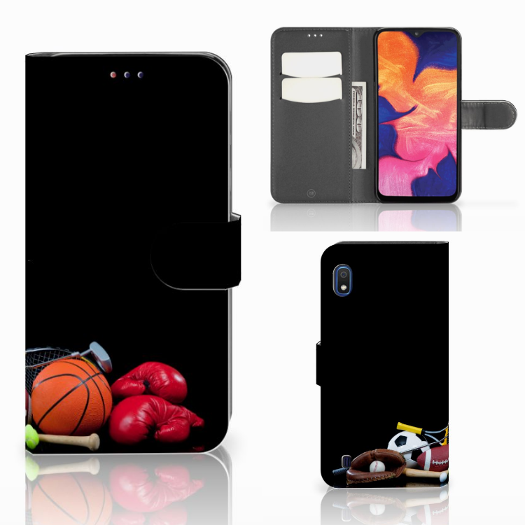 Samsung Galaxy A10 Wallet Case met Pasjes Sports