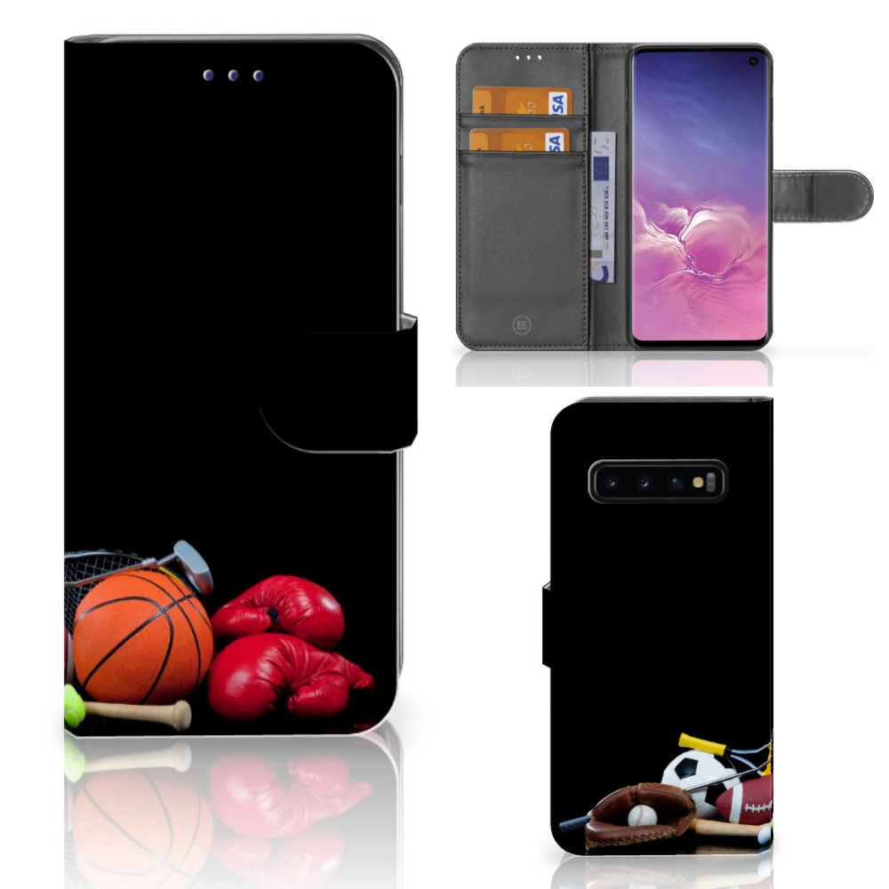 Samsung Galaxy S10 Wallet Case met Pasjes Sports