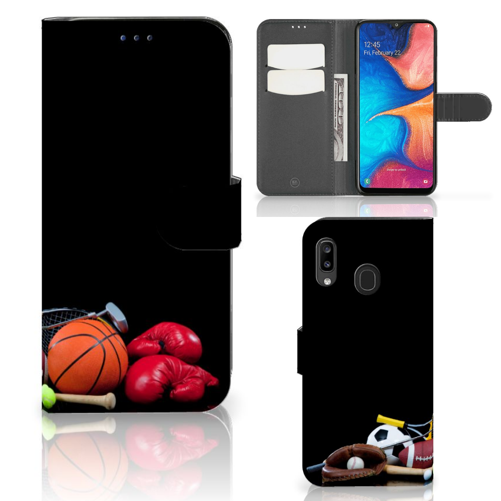 Samsung Galaxy A30 Wallet Case met Pasjes Sports
