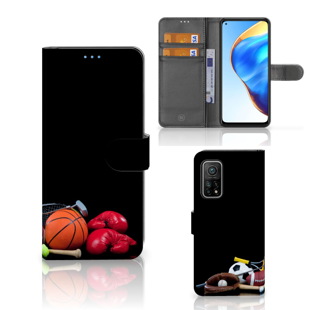 Xiaomi Mi 10T Pro | Mi 10T Wallet Case met Pasjes Sports
