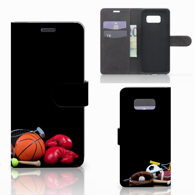 Samsung Galaxy S8 Plus Wallet Case met Pasjes Sports