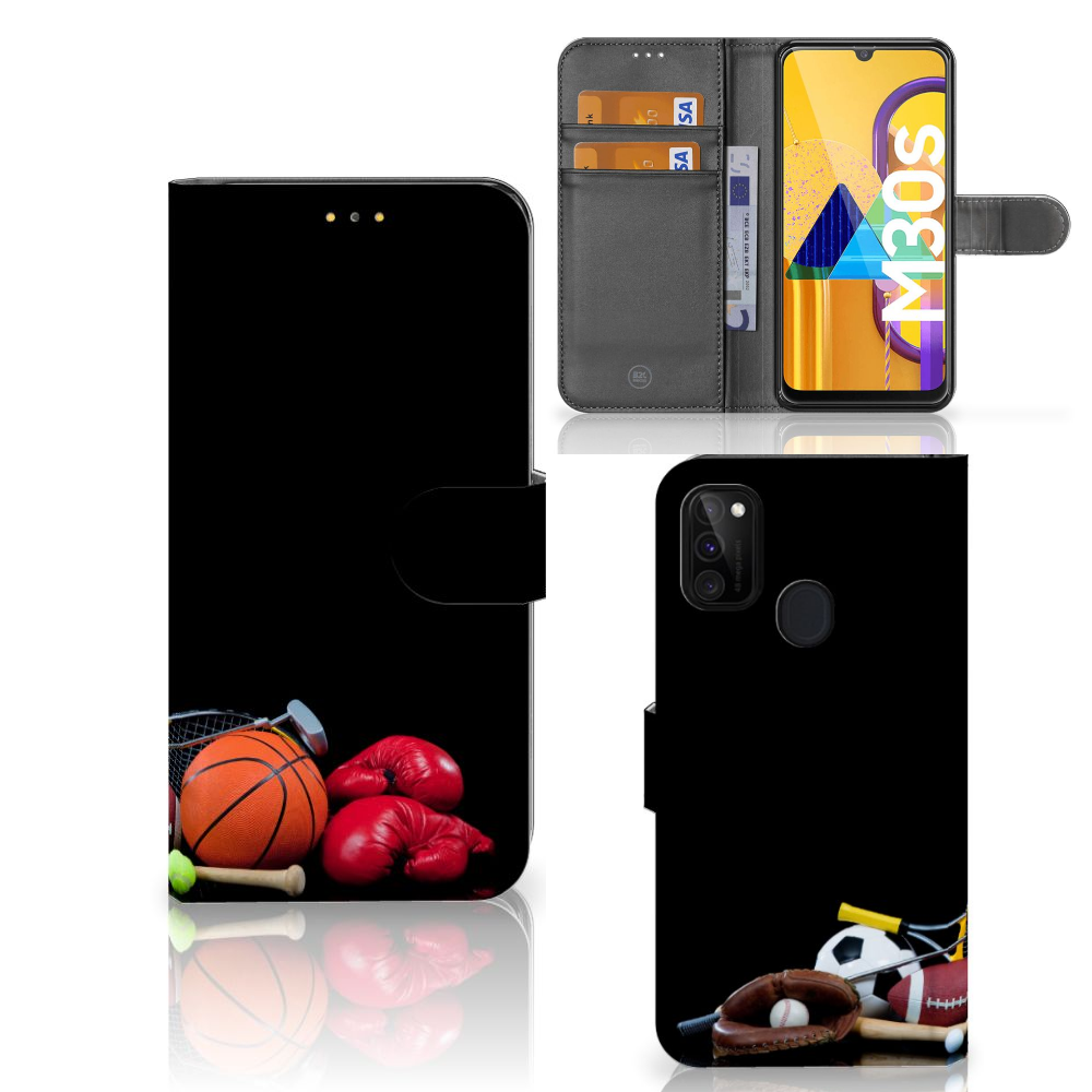 Samsung Galaxy M21 | M30s Wallet Case met Pasjes Sports