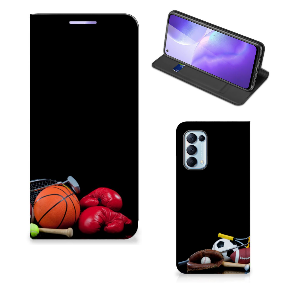 OPPO Find X3 Lite Hippe Standcase Sports