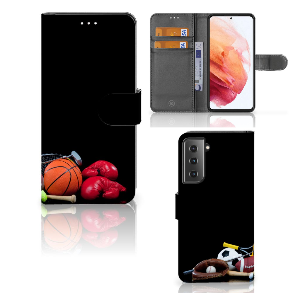 Samsung Galaxy S21 Wallet Case met Pasjes Sports