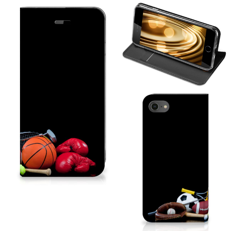Apple iPhone 7 | 8 Standcase Hoesje Design Sports