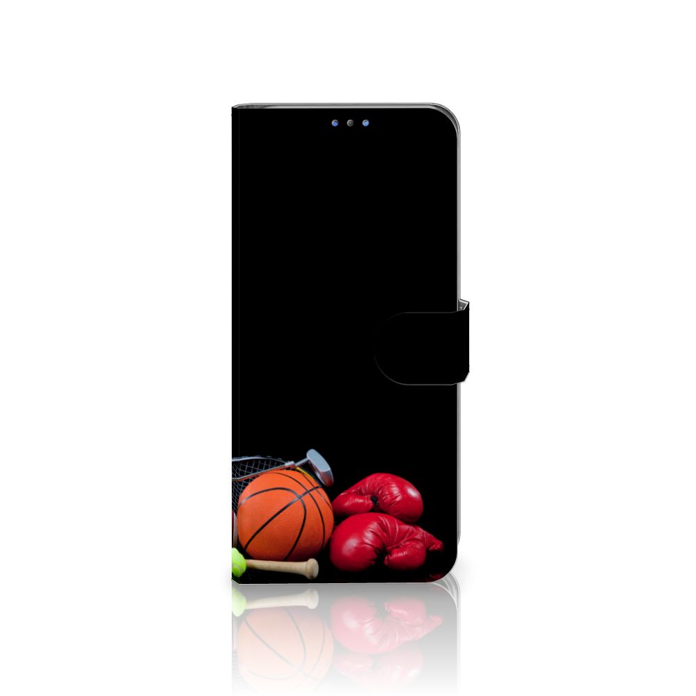 Motorola G8 Power Lite Wallet Case met Pasjes Sports