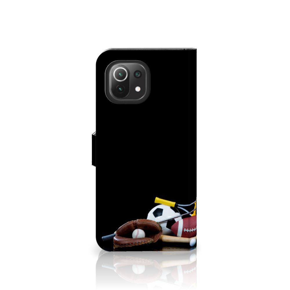 Xiaomi 11 Lite 5G NE | Mi 11 Lite Wallet Case met Pasjes Sports