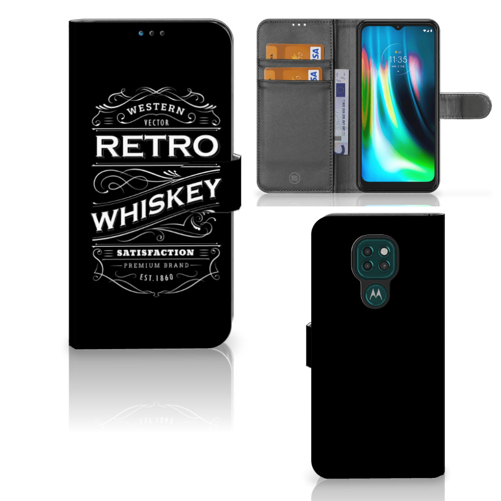 Motorola Moto G9 Play | E7 Plus Book Cover Whiskey
